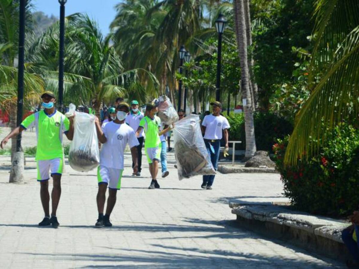En marcha plan de contingencia del servicio de aseo de Santa Marta por los Juegos Bolivarianos