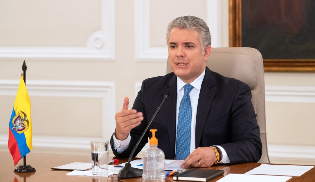 Iván Duque, presidente de Colombia