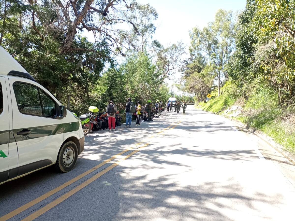 Hinchas armados causaron pánico en Málaga