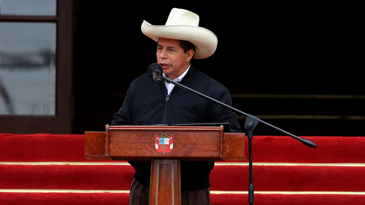 No hay liderazgo por parte del presidente Pedro Castillo: exministro de Perú