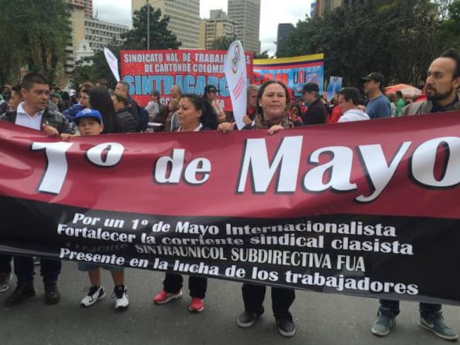 Conozca los recorridos de las marchas en Bogotá por Día del Trabajo