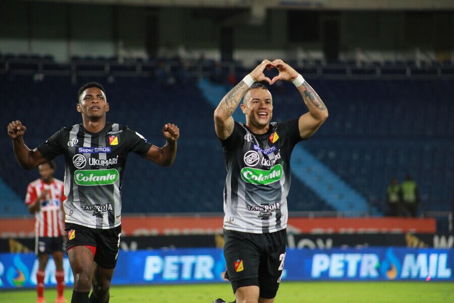 Leonardo Castro, delantero y figura del Deprotivo Pereira.