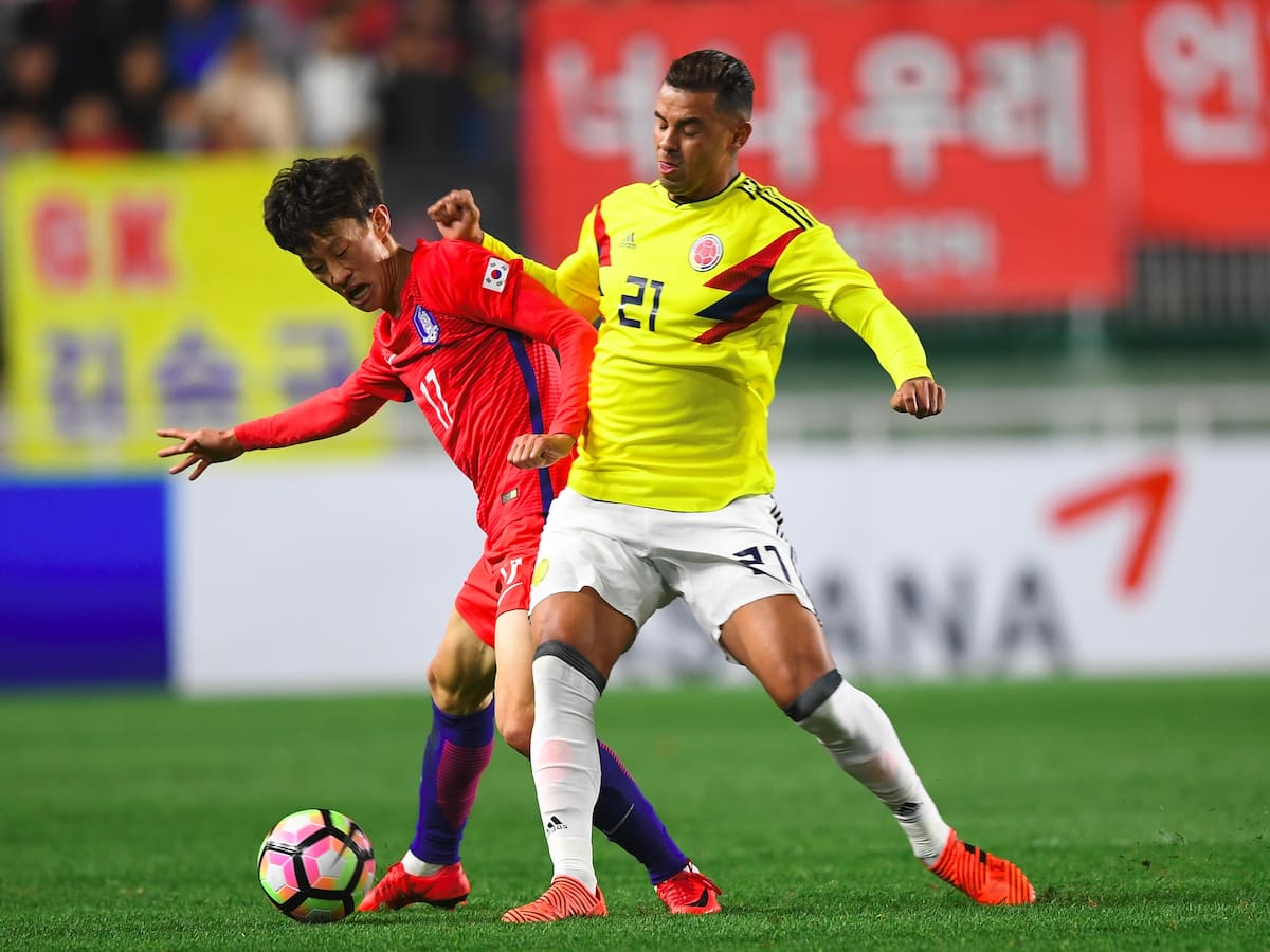 Edwin Cardona explicó el polémico gesto hecho a un jugador de Corea del Sur en 2017