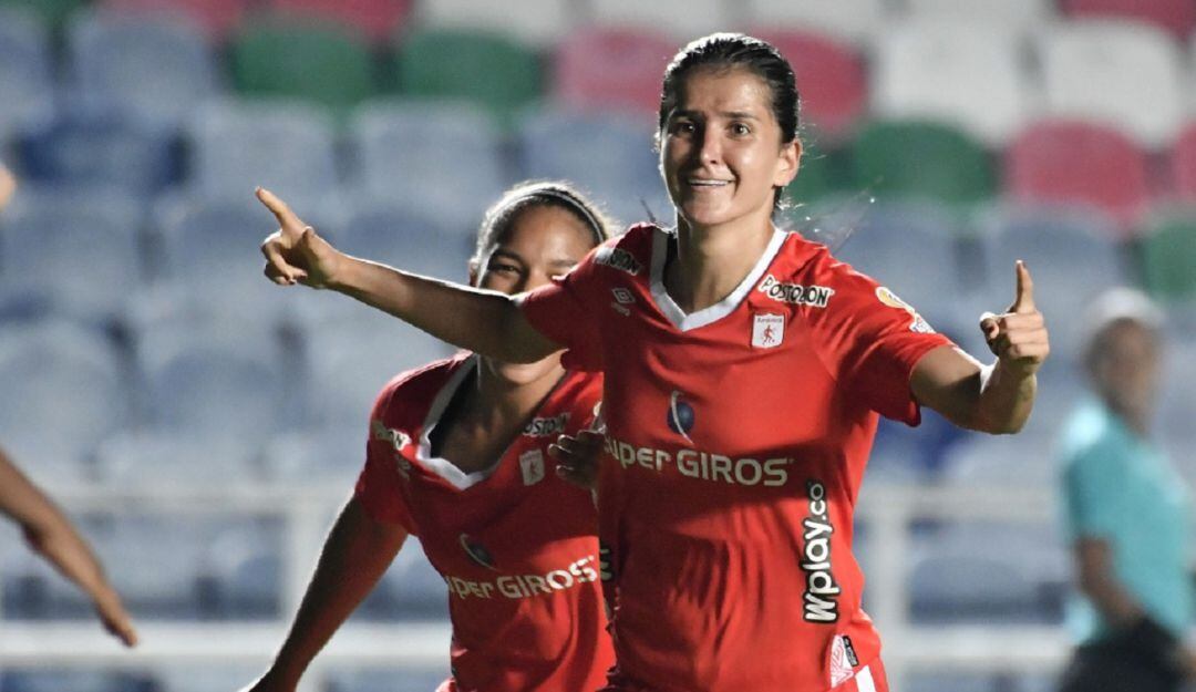 Carolina Pineda, jugadora del América de Cali