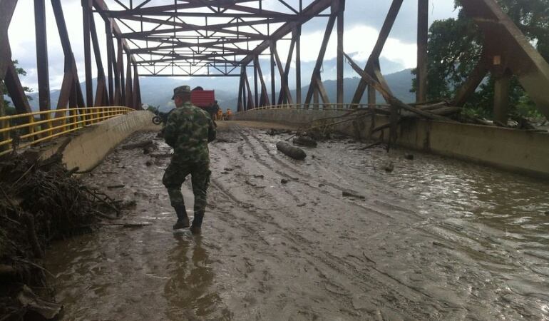 Desbordamiento del Rio Paila - Cauca
