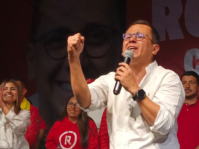 Candidato por el Partido Liberal a la Gobernación de Boyacá, Rodrigo Rojas / Caracol Radio.