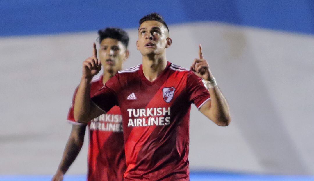Rafael Santos Borré, el máximo goleador de la era Gallardo en River Plate.