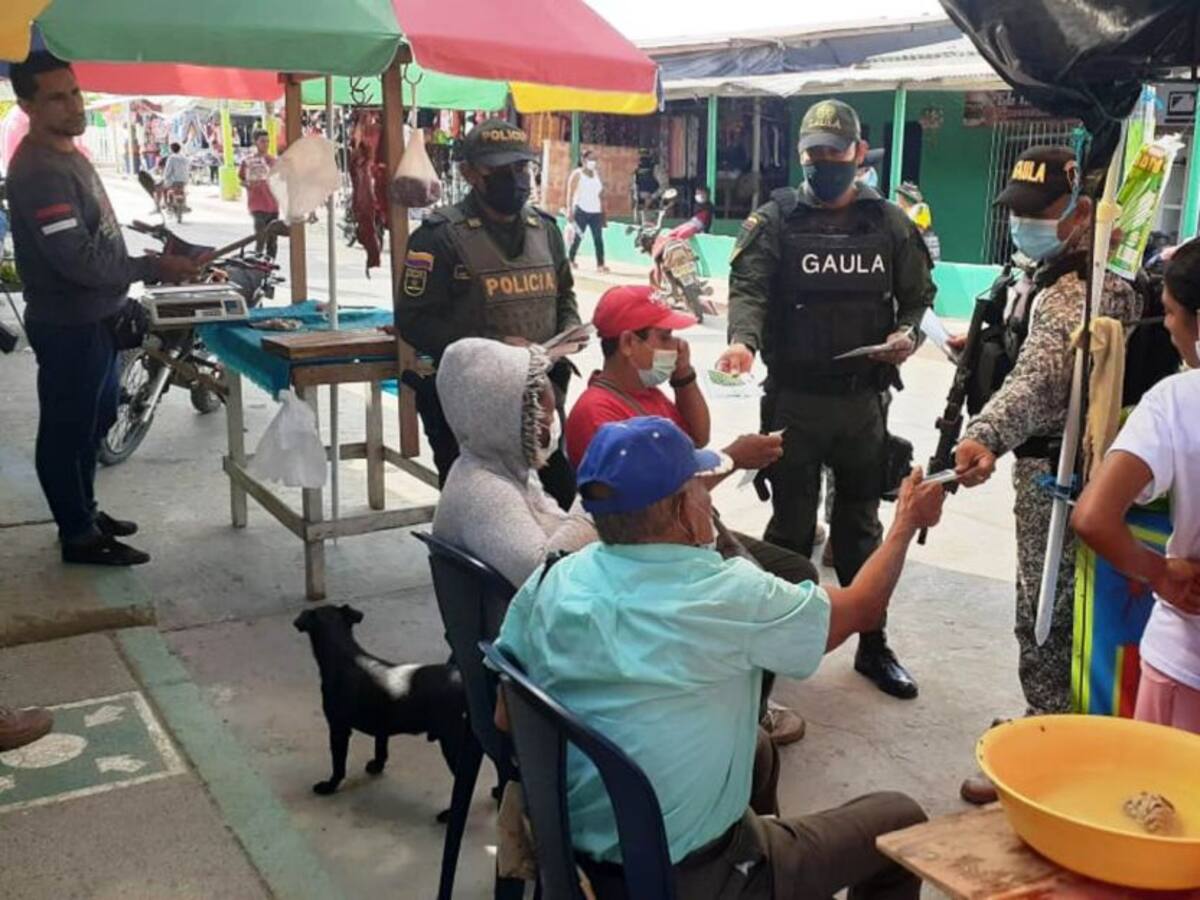 Actividades de prevención en La Mojana contra la extorsión