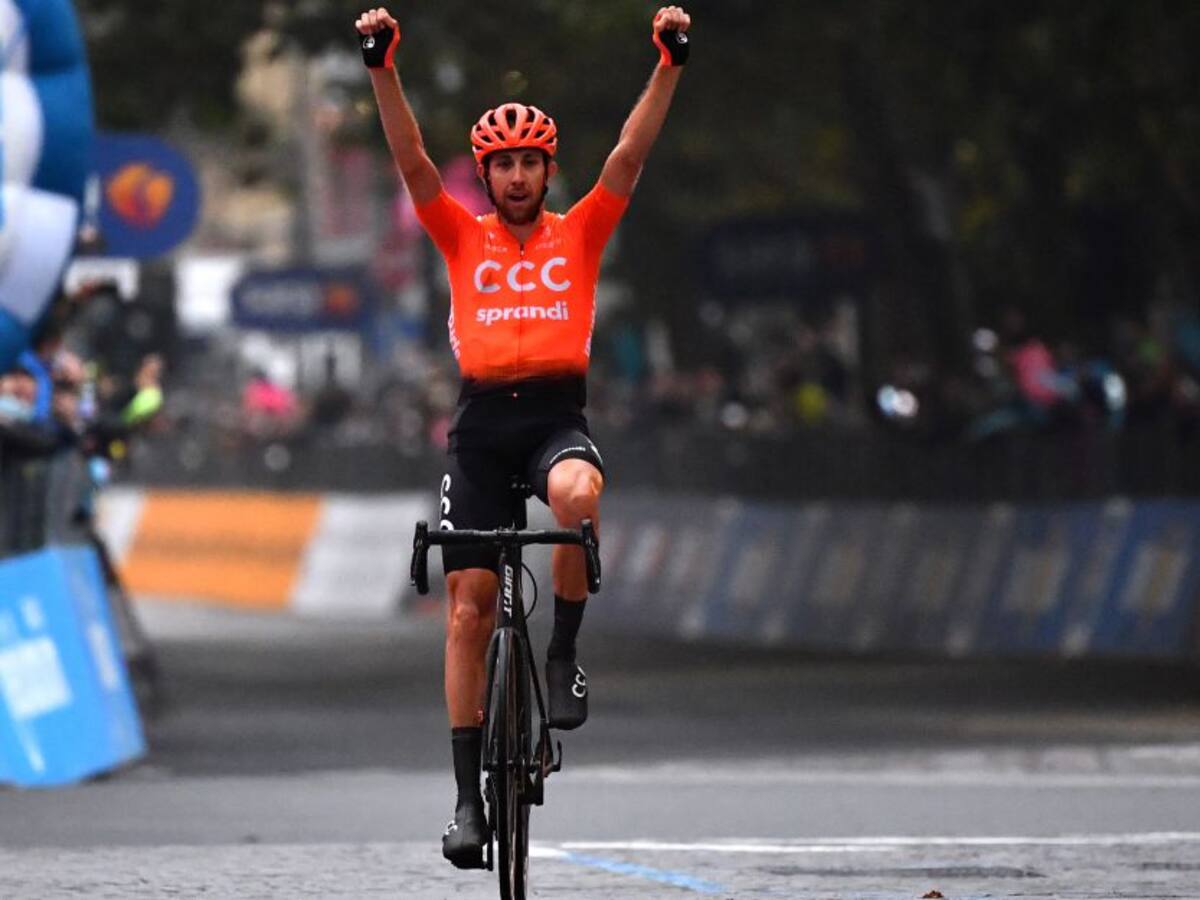 El checo Josef Cerny triunfó en la etapa 19 del Giro de Italia