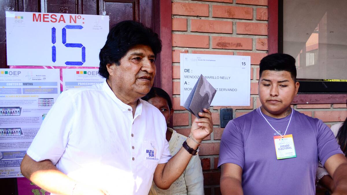 Evo Morales: este domingo no hay una segunda vuelta