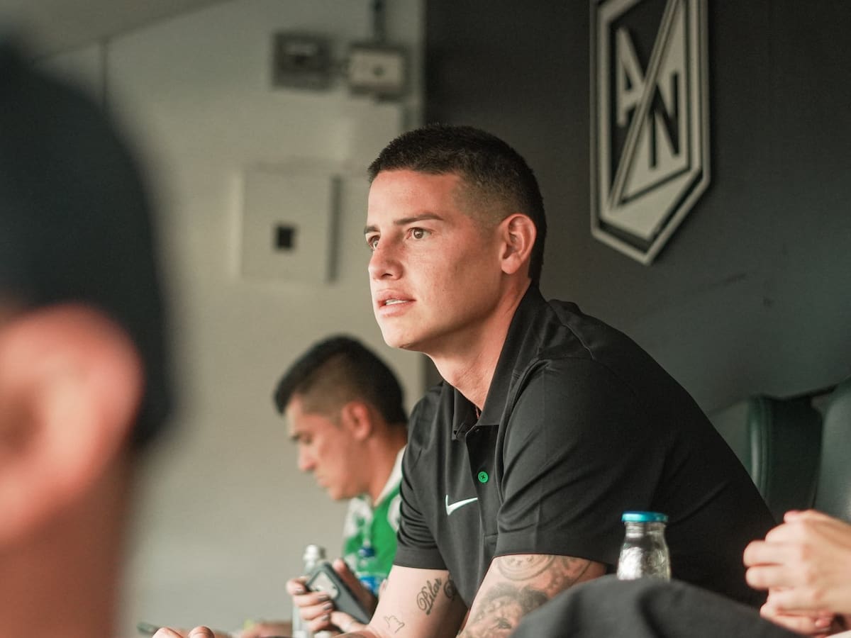 James Rodríguez está listo para debutar con Atlético Nacional: rival, fecha y hora del partido