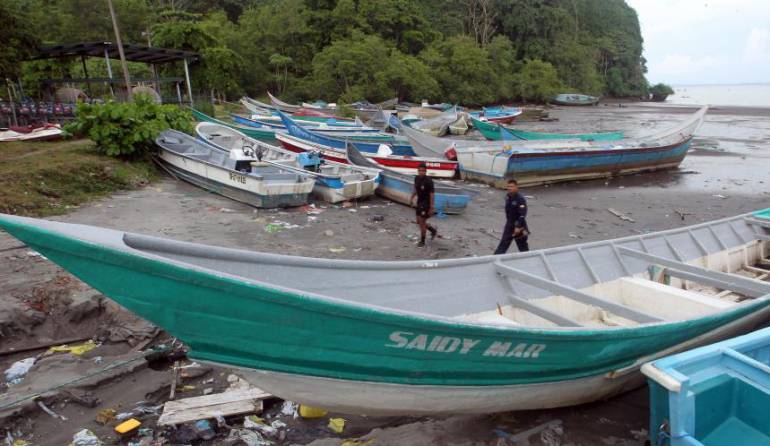 Lanchas en región de Tumaco