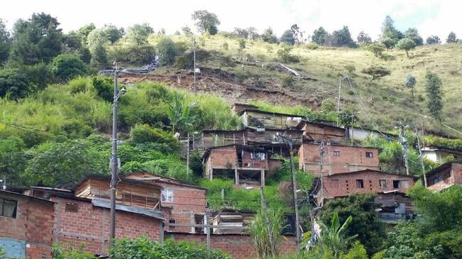 Éstas son las viviendas que recibieron la orden de desalojo.