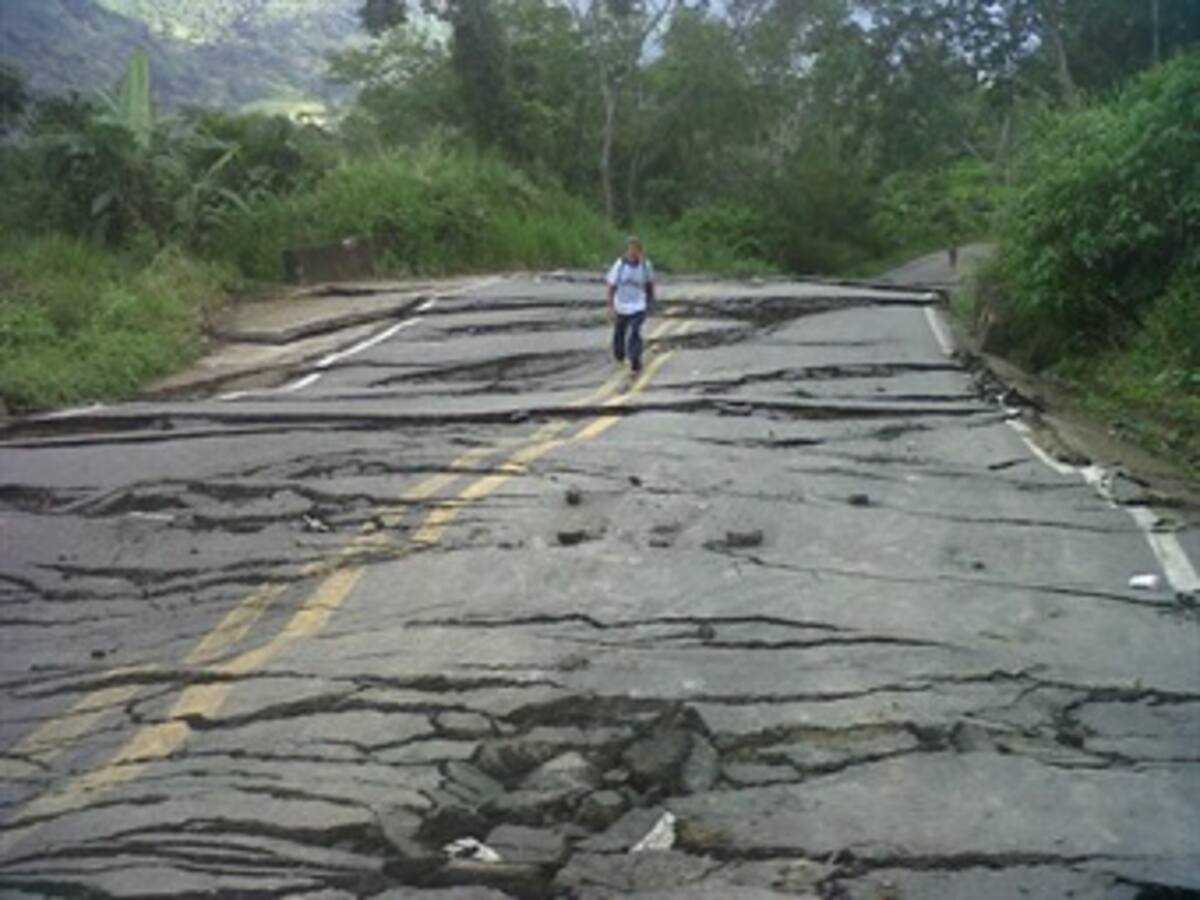 Alerta roja en el departamento de Santander por daños a causa de las lluvias