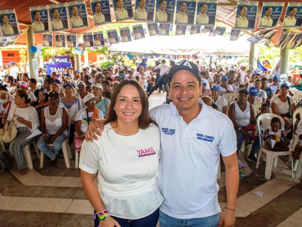 Miguel Samir tuvo encuentro con más de 600 mujeres emprendedoras de Clemencia