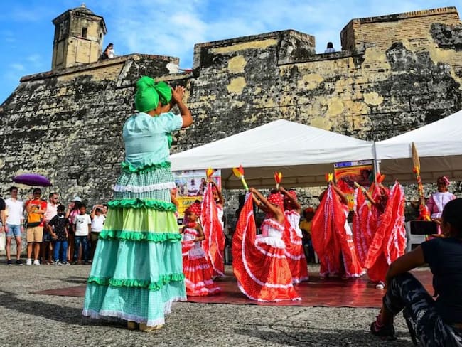 Participaron en actividades lúdicas y recreativas tradicionales de San Basilio de Palenque y Cartagena de Indias