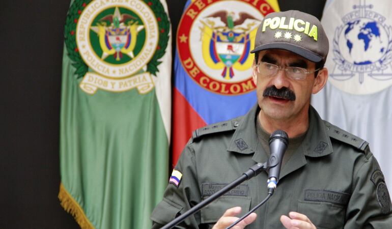 El director de la Policía, general Rodolfo Palomino