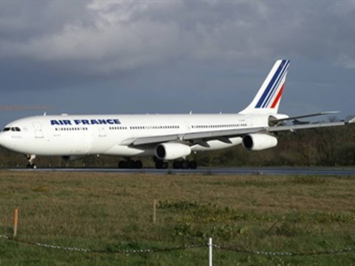 Pánico entre pasajeros del vuelo de Air France de París a Bogotá