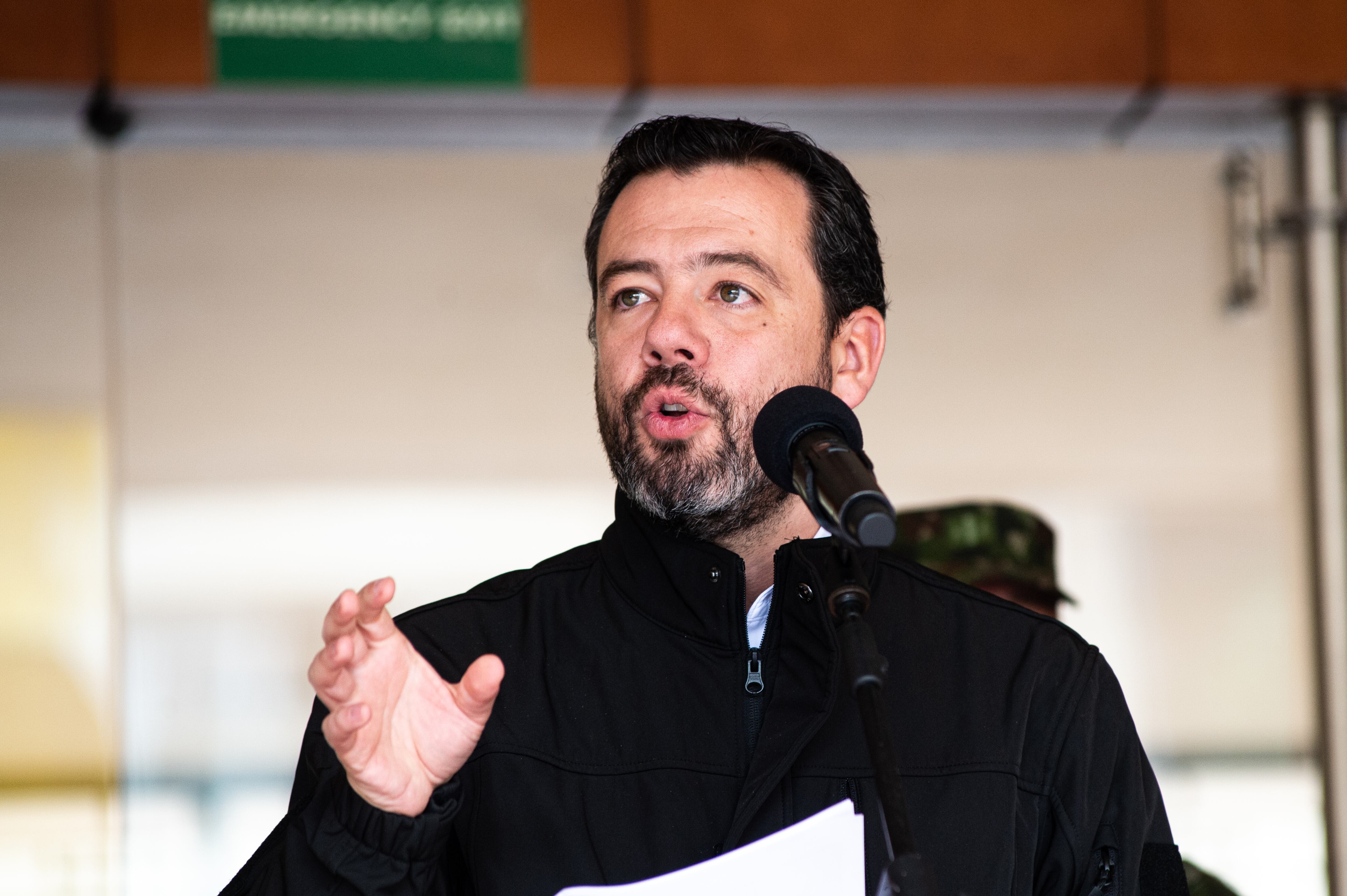 Alcalde de Bogotá, Carlos Fernando Galán. FOTO: Sebastian Barros/NurPhoto via Getty Images