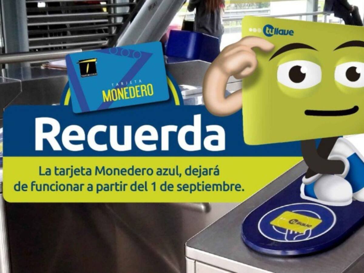 Desde mañana solo se podrá recargar la tarjeta Tu llave de Trasmilenio
