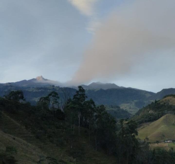 Volcán Puracé del Cauca. Crédito: Suministrada.