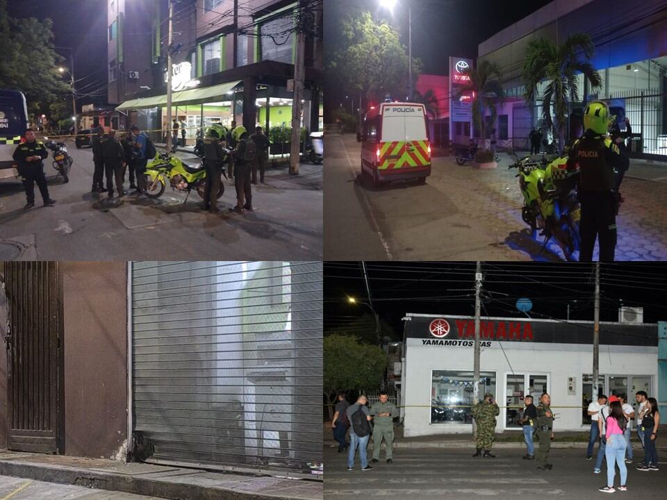 Autoridades investigan para establecer autores de estos hechos.