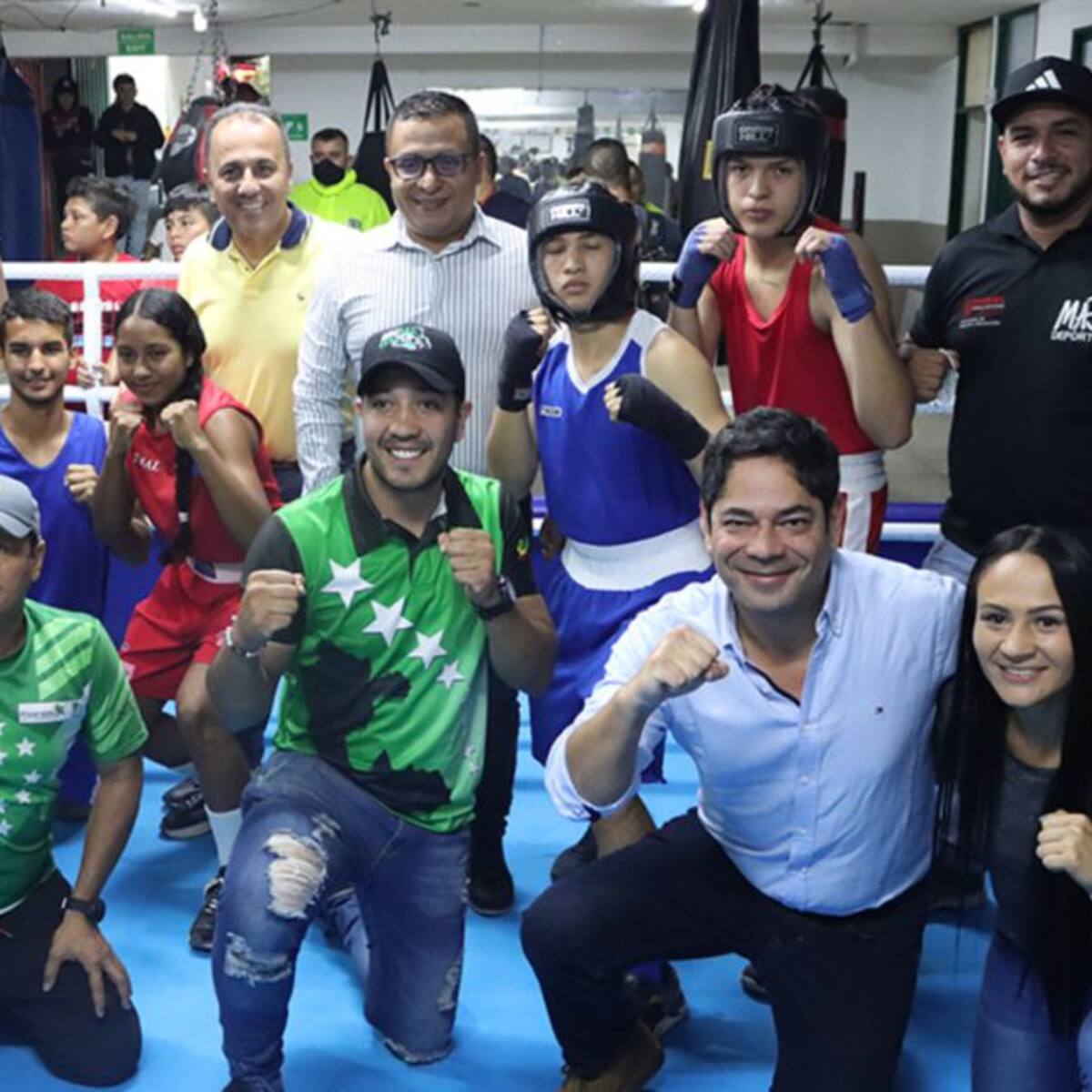 Pereira estrena ring de boxeo que será utilizado para los juegos nacionales