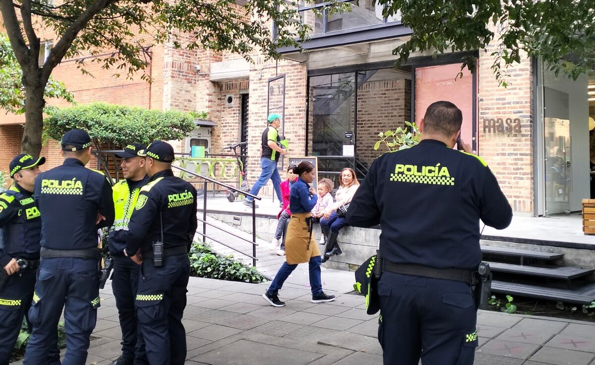 Hurto a mano armada en la Panadería Masa, al norte de Bogotá.