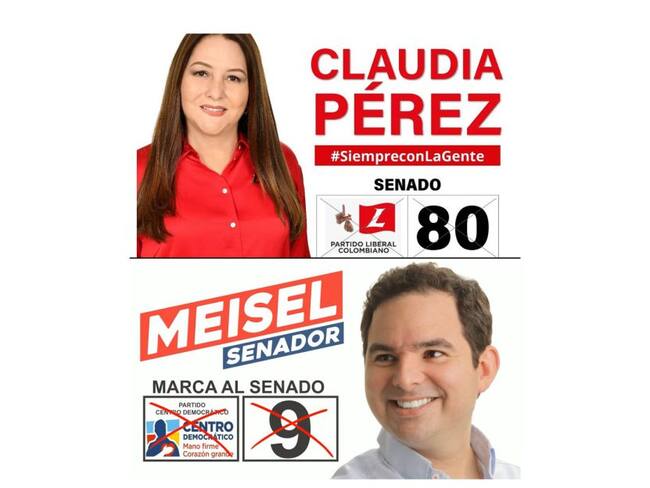 Senadores electos, Claudia Pérez y Carlos Meisel, acusados de comprar votos en Soledad, Atlántico