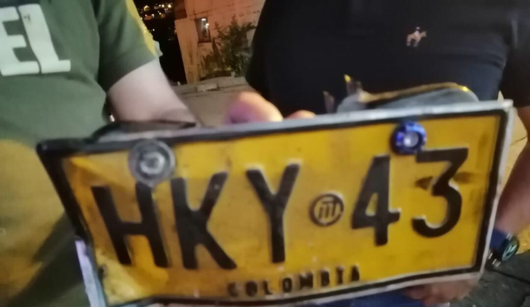 Accidente en el barrio El Caribe de Manizales