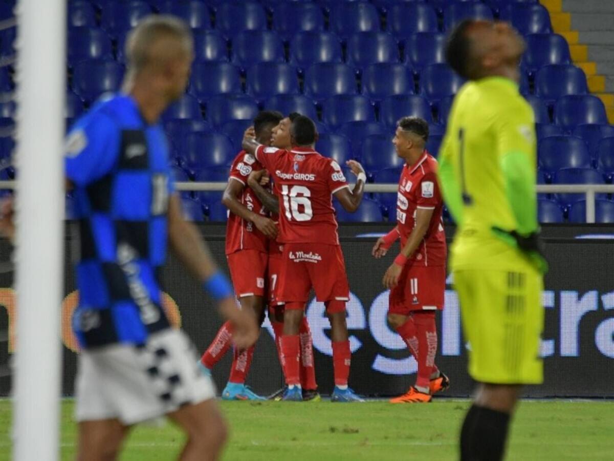 América cierra el semestre con victoria frente a un Chicó que dio pelea hasta el final