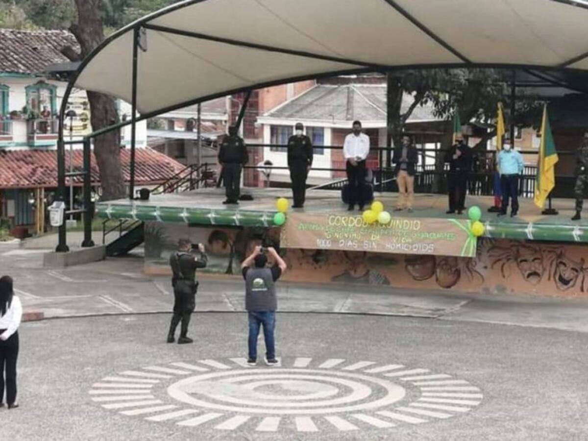 El municipio de Córdoba conmemoró tres años sin homicidios