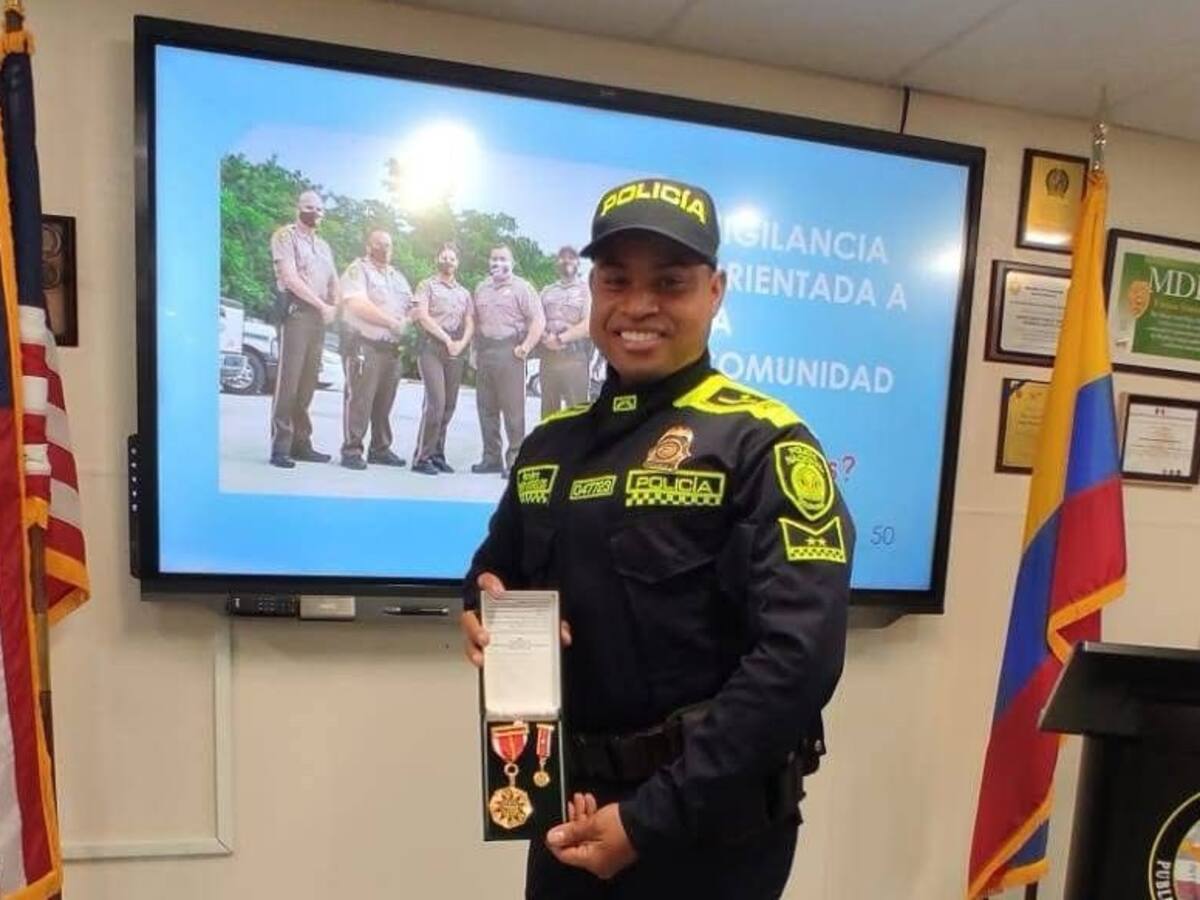 En Lorica atentaron contra el subintendente Yeiner Morelos, nominado a mejor policía en 2021