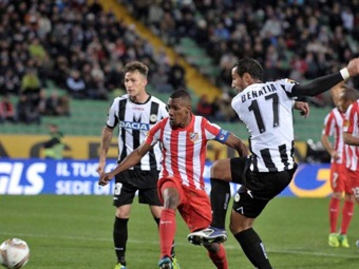 Atlético de Madrid cayó 2-0 ante Udinese en tercera jornada de Europa League
