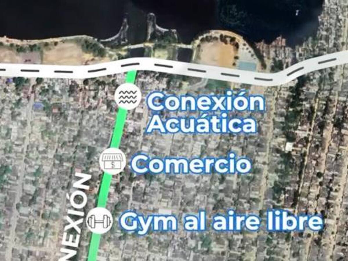 Dumek Turbay presentó el proyecto del Parque Lineal más grande del Caribe