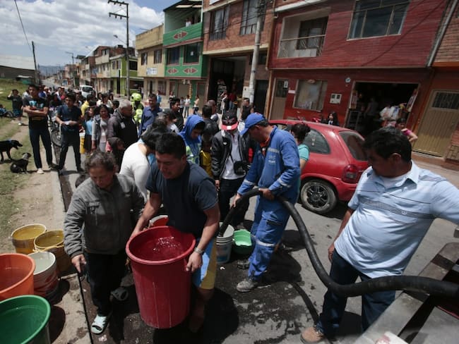 Racionamiento de agua en Madrid, Cundinamarca, por atentado contra un pozo