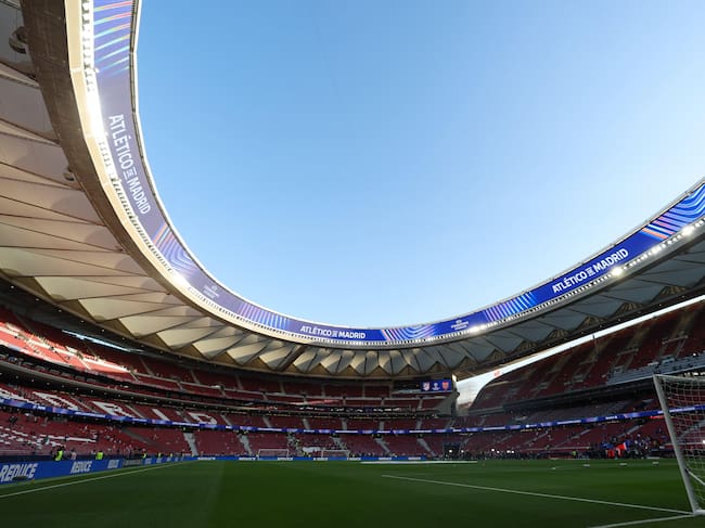 Estadio Metropolitano, casa del Atlético de Madrid. Foto: Getty Images.