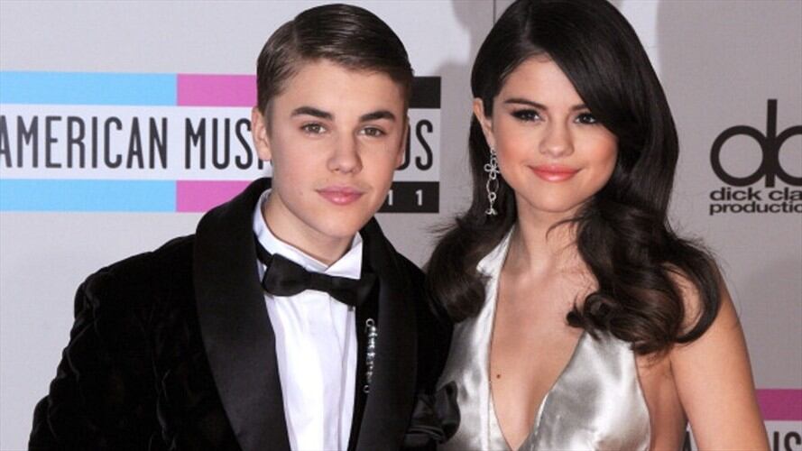 Justin Bieber y Selena Gómez. Foto: Getty Images