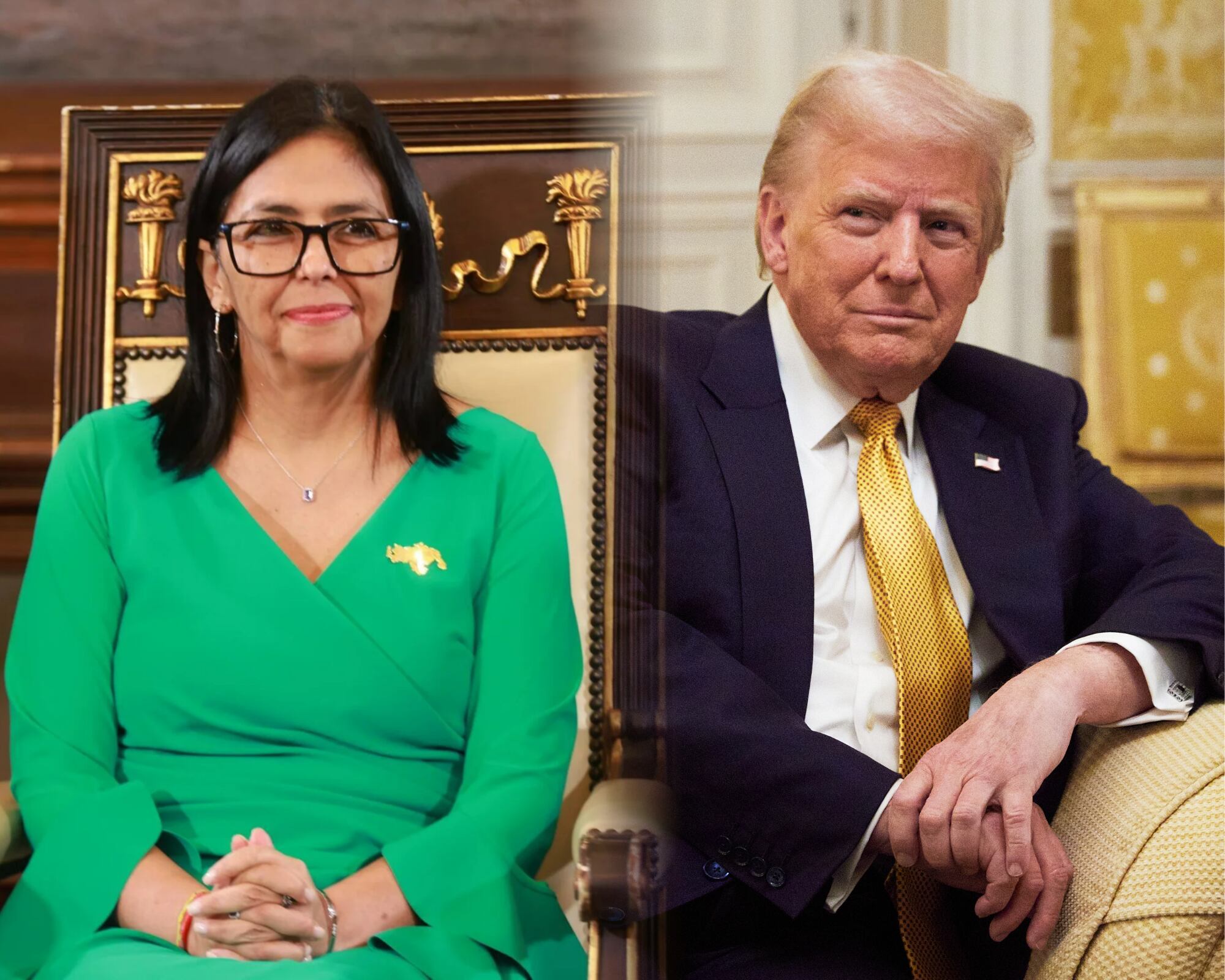 El chavismo anunció que envió a Washington una delegación para restablecer la relación con Estados Unidos y denunciar los bombardeos que sufrió Caracas.
(Foto:   Caracol Radio / Getty)