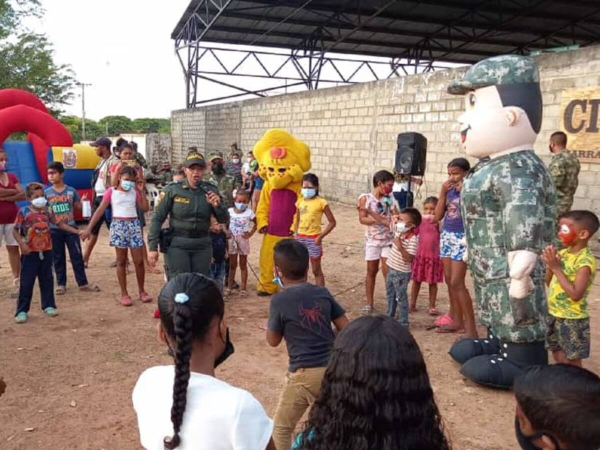 Policía realizó campaña para prevenir abusos sexuales en el sur de Bolívar