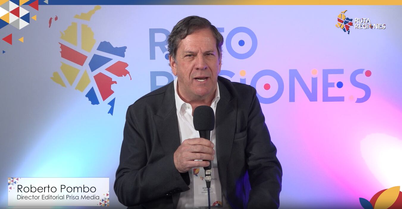 Roberto Pombo en 'Ruta Regiones'.
