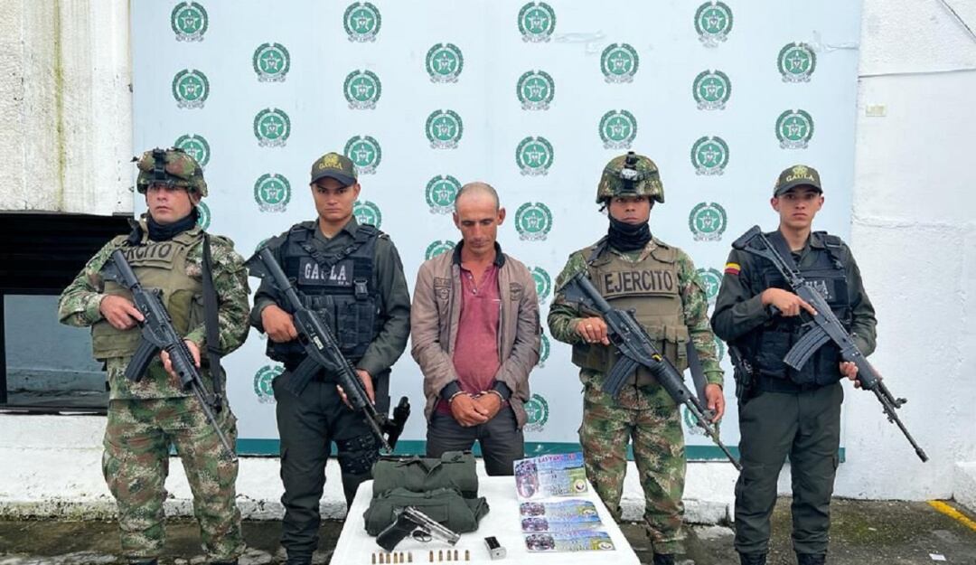 Capturado presunto disidente del frente 33