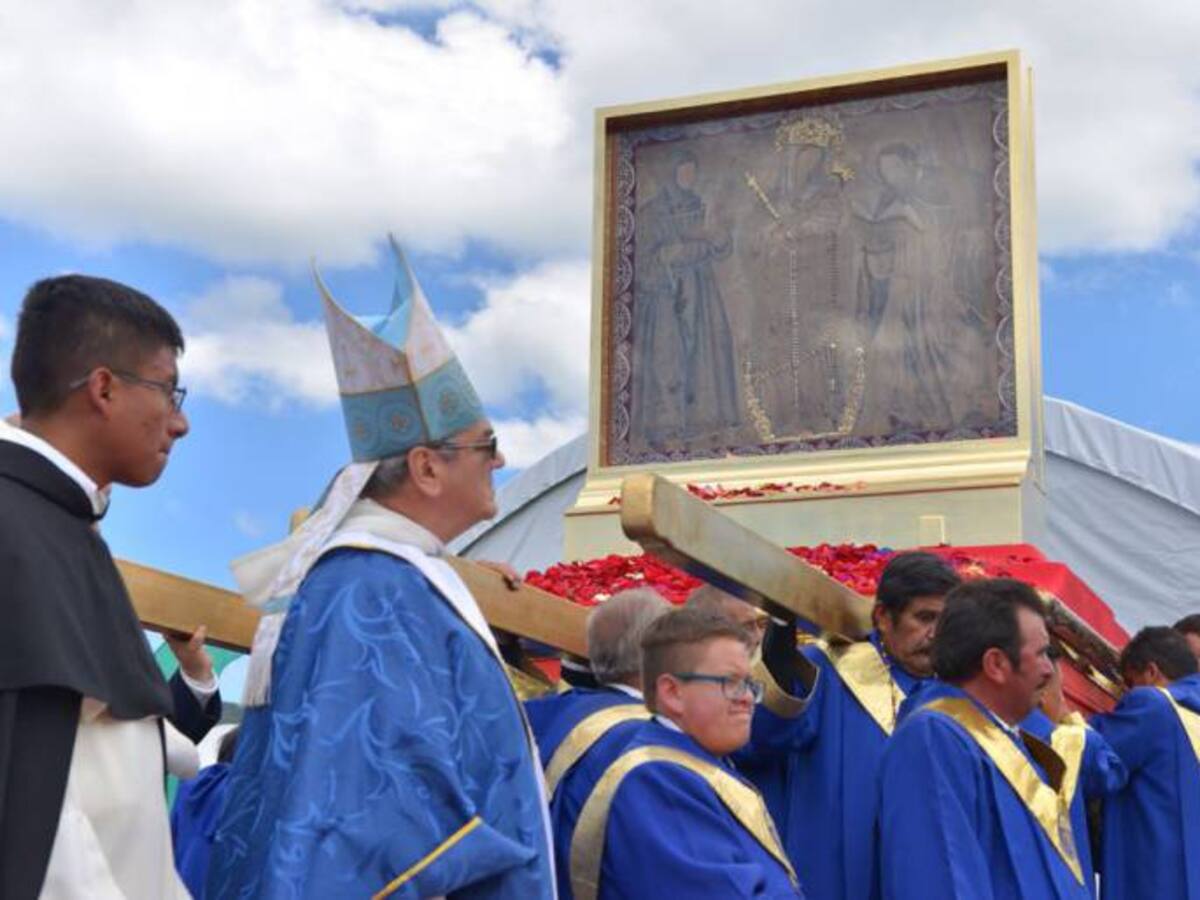 La Patrona de Colombia regresará este domingo a Chiquinquirá, Boyacá