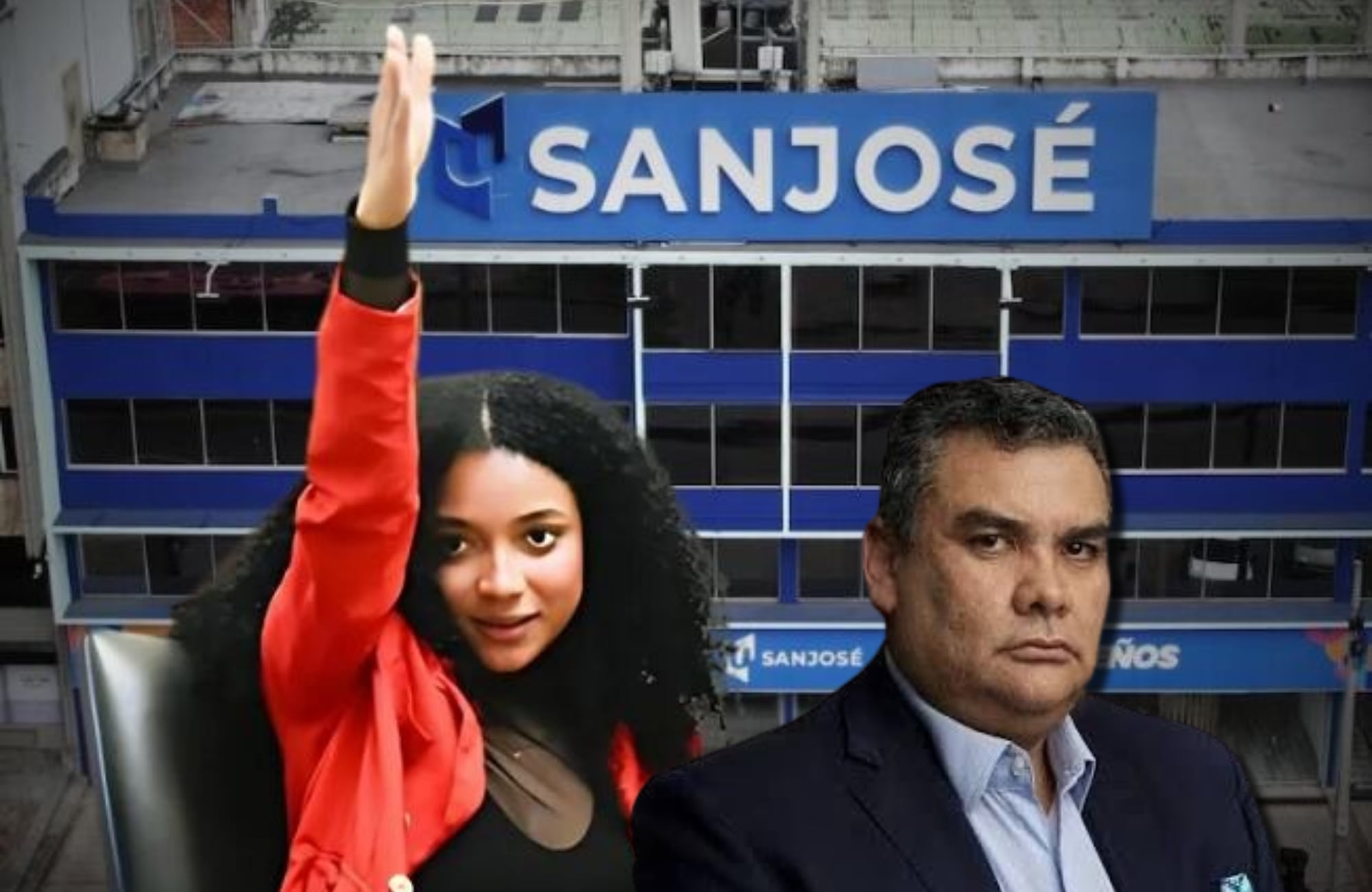 Fundación San José, Juliana Guerrero y Luis Carlos Gutiérrez. Foto: Caracol Radio / Redes sociales