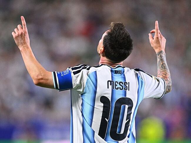 Todos los récords que rompió Messi con su triplete ante Argelia: Superó a Klose, Palermo y Pelé. Getty Images