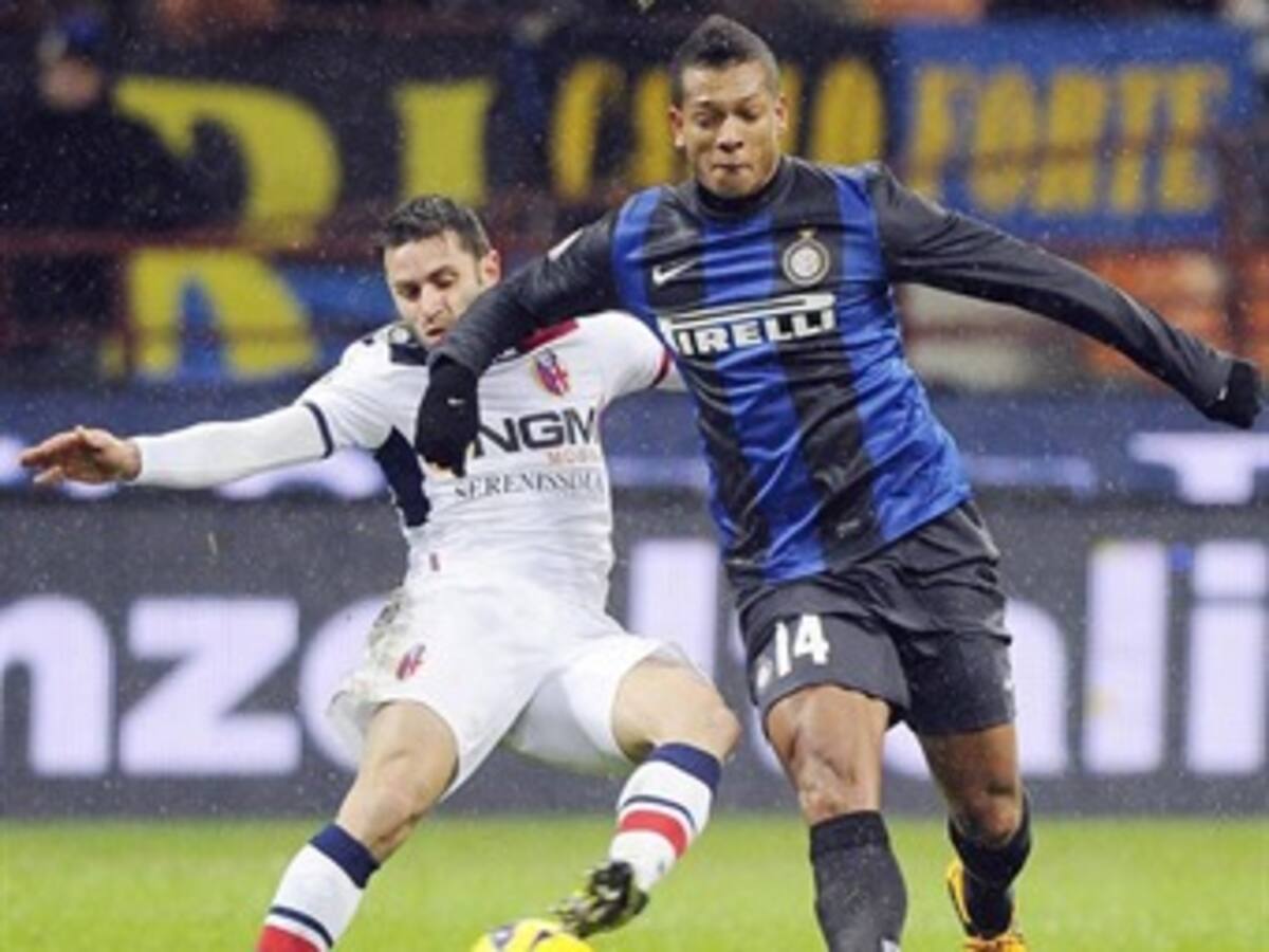 Con gol del colombiano Guarín, el Inter clasifica a semifinal de la Copa Italia