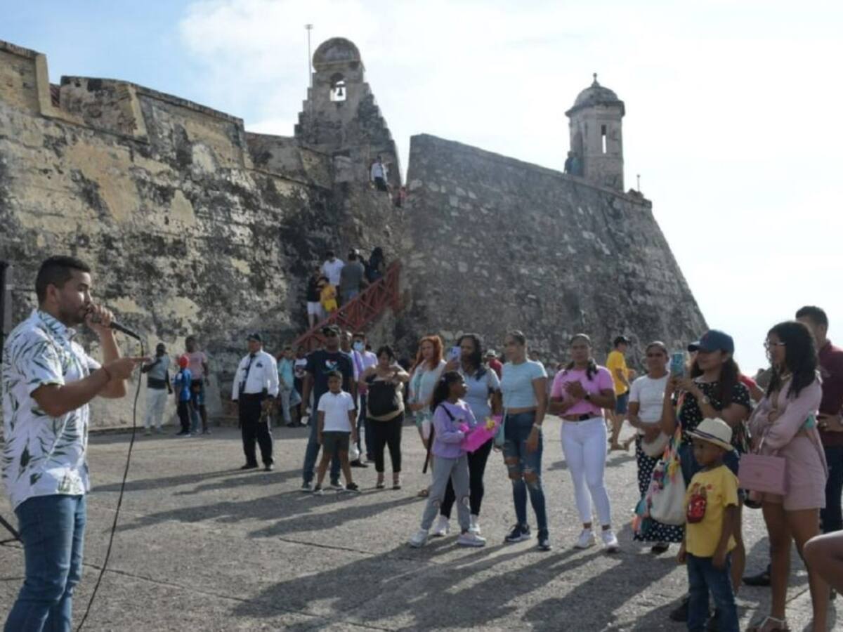 8.598 colombianos entraron gratis al Castillo de San Felipe