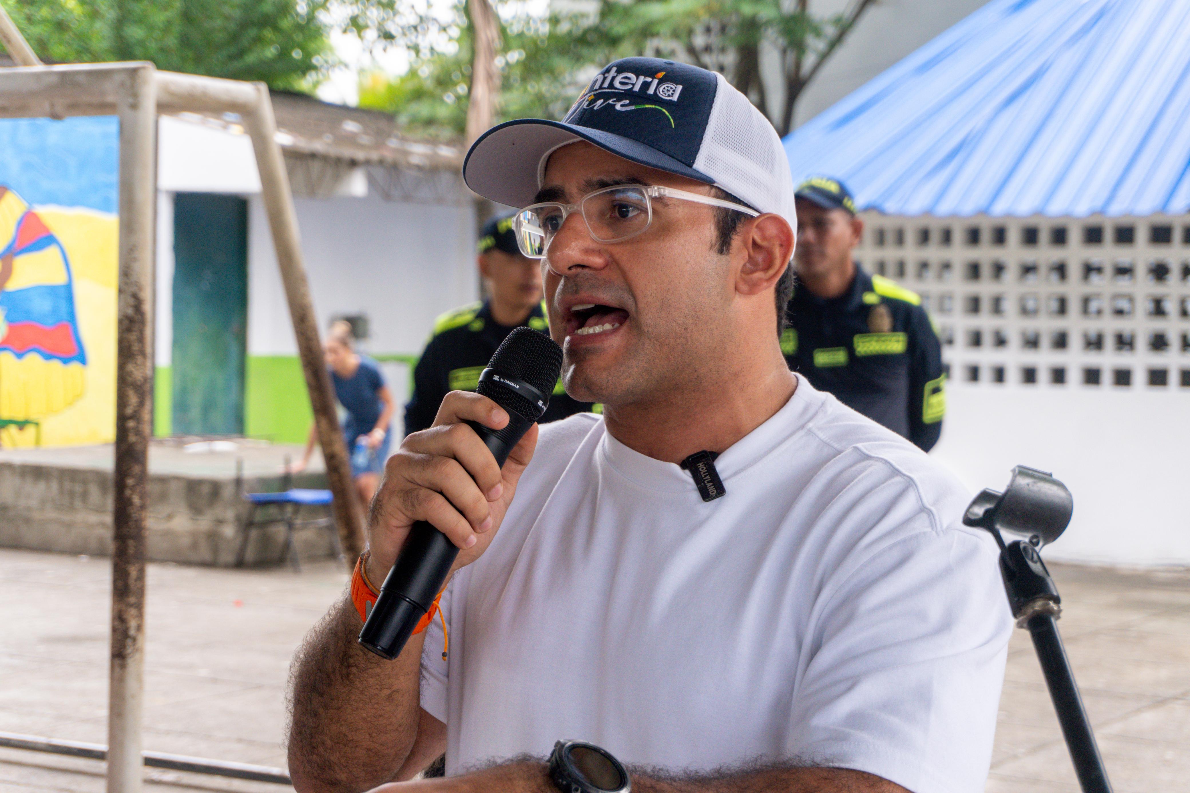 Hugo Kerguelén, alcalde de Montería.