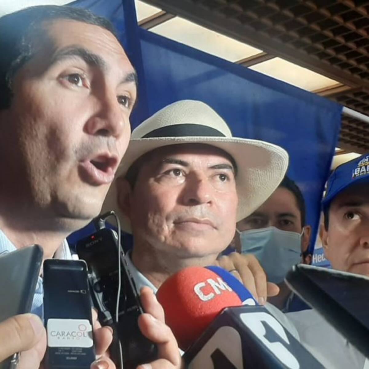 “No solo estamos recibiendo hoy de mi partido, sino de otros sectores”