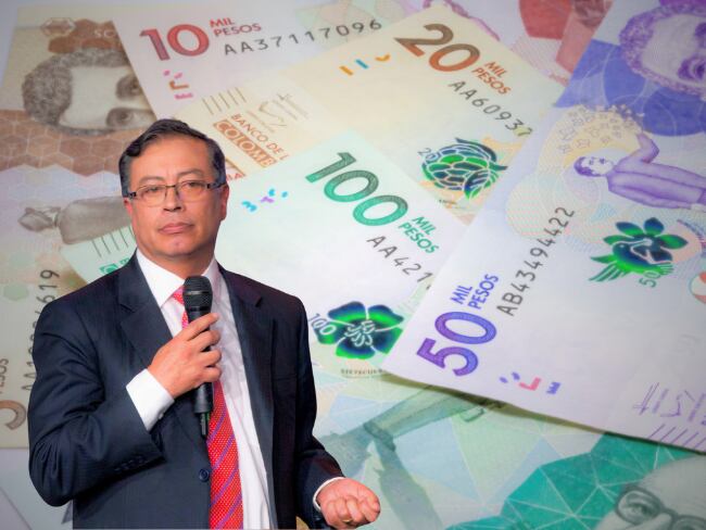 Así quedaría el salario mínimo si su incremento se da por decreto de Gustavo Petro